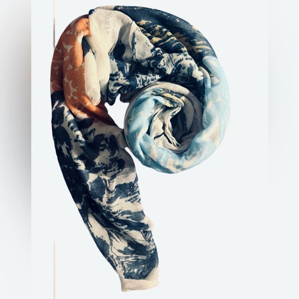 Multicolor Floral Scarf